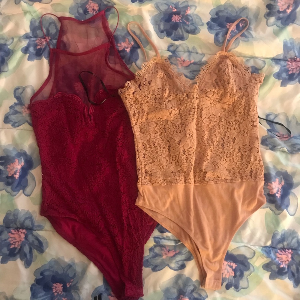 Laced bodysuit women
